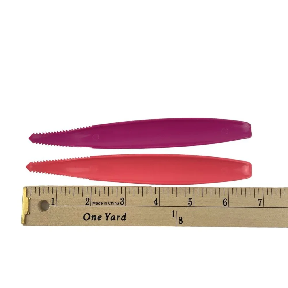 Tupperware Serrated Grapefruit Knife Lettuce Tomato Corer Scoop Pink Coral‎